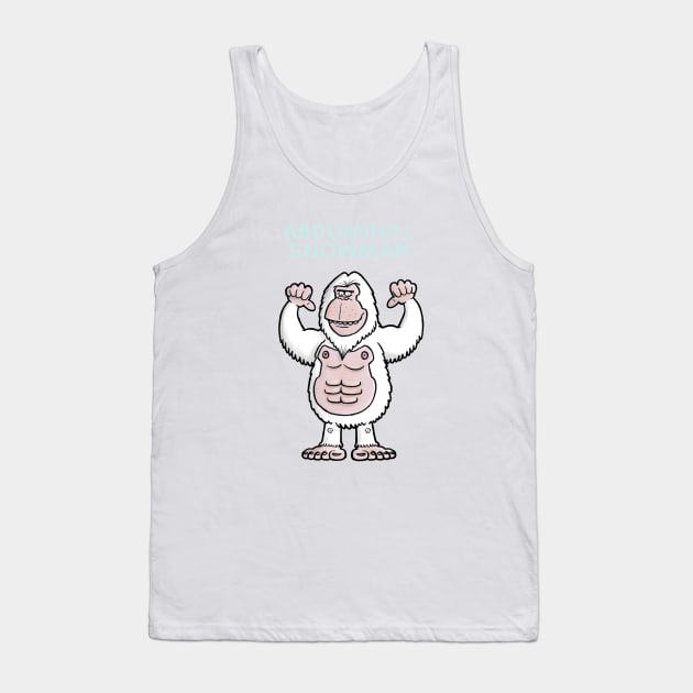 Abdominal Snowman Tank Top by CarlBatterbee